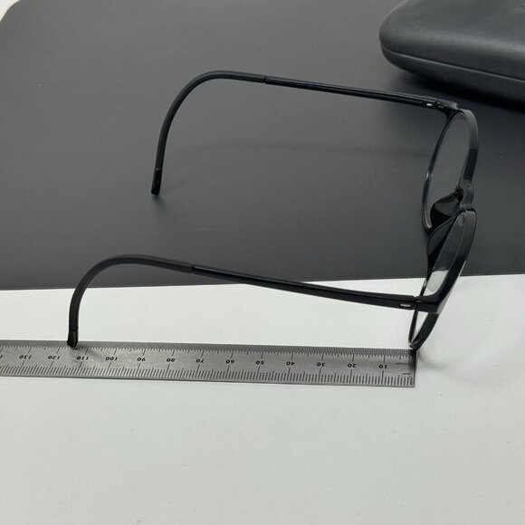 SILHOUETTE SPX 2889 6050  black eyeglasses Frame 51 [] 18-145 - Picture 10 of 13